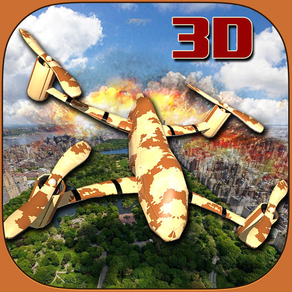 US Army Drone Strike Air Combat: Flight Simulator