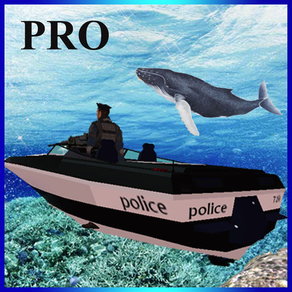 Fly Submarine Car: Police Boat Pro