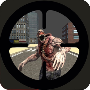 Zombie Kill Sniper Shot Apocalypse 3D: survive the night in the city of dark souls