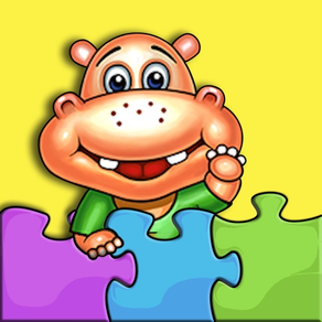 Teile Puzzle - ABC Kinderspiel