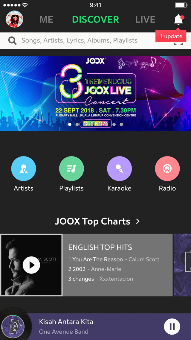 JOOX Music poster