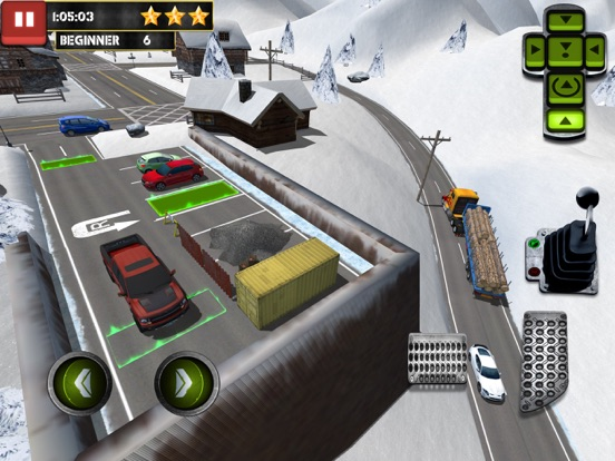 Ice Road Truck Parking Sim poster