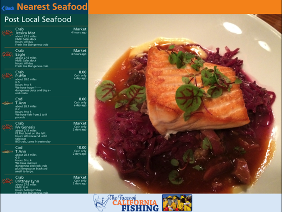 FishLine® Local Seafood Finder poster