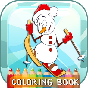 Xmas Colouring Book Games Free For Baby & Children