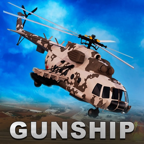 Helicóptero Gunship: Ataque 3D