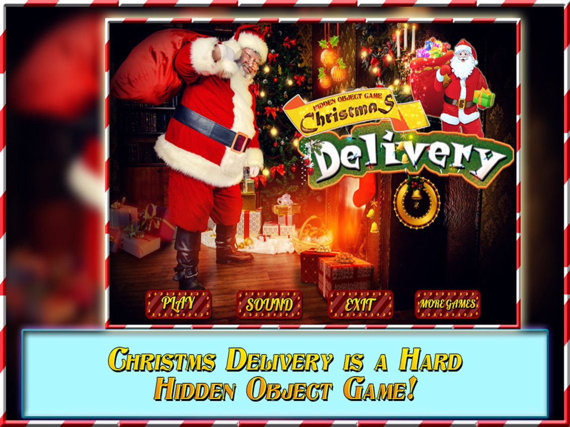 Hidden Object Games Christmas Delivery poster