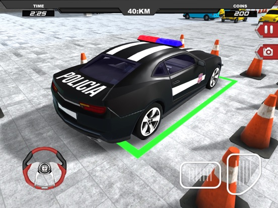 Police Car Parking Simulator: Driving School Game poster