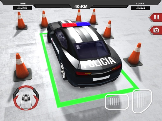 Police Car Parking Simulator: Driving School Game poster