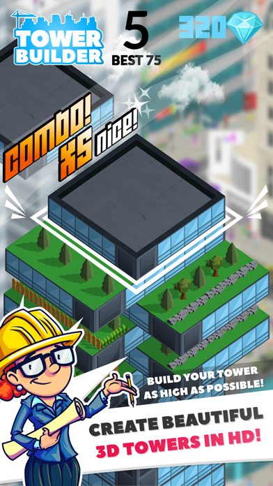 Tower Builder! 3D Blocks Stack Arcade Game poster
