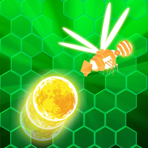 바운스볼 런 탐험 곤충 꿀벌 로봇 하이브 무료 재미있는 게임 Click Games