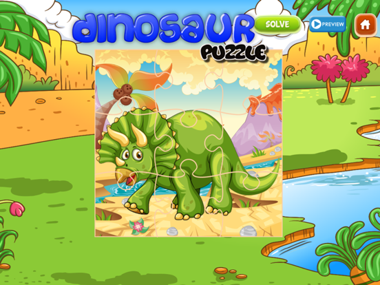 Dino Math Games Jigsaw Puzzles : Dinosaur for Kids poster