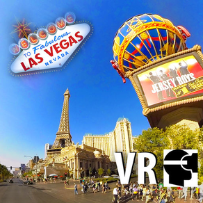 VR Vegas Strip Car South To North Virtual Reality