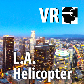 VR Los Angeles Night Helicopter Virtual Reality