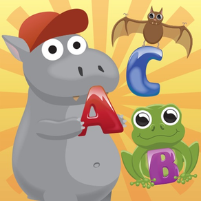 ABC play with me -  alphabet learning for kids with animations and fun mini games