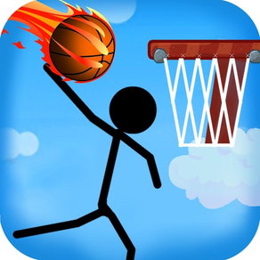 Stick Street Basketball - Stickman Basket Star Training Shooting Game