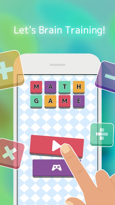 Mental Arithmetic Game - Math Brain Training poster