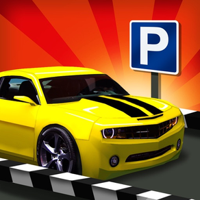 現實汽車瘋狂3D停車模擬器和駕駛測試競賽遊戲