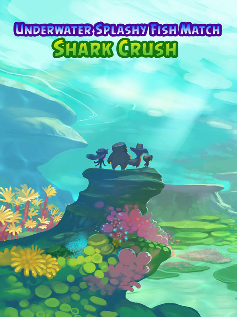 Underwater Fish Match - Shark Crush poster