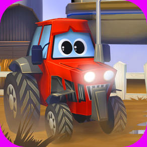 A Little Tractor in Action Free: Best 3D Free Driver Game for Kids