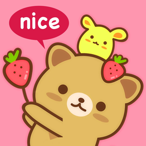 Strawberry Cat Pro - Cute & Emotional Stickers