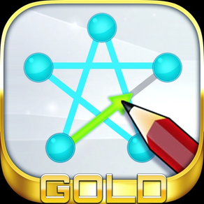 Connect Dot GOLD - Simple Puzzle Game