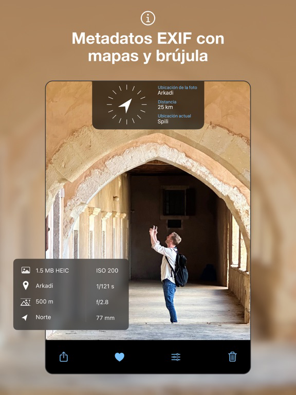 ProCamera. Cámara profesional الملصق