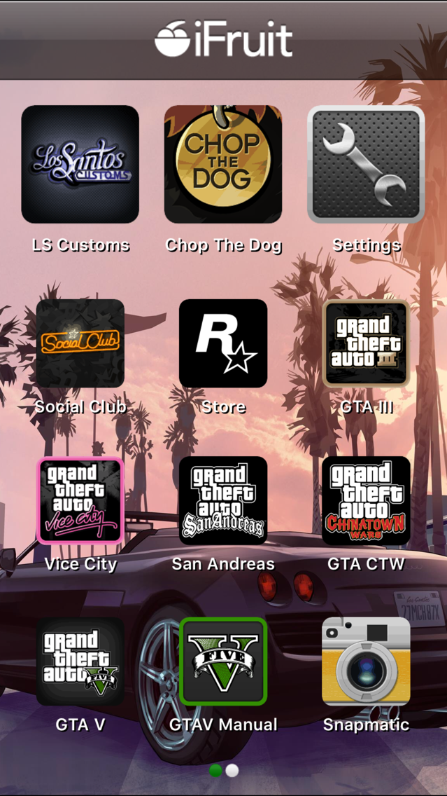 iFruit is your Grand Theft Auto V companion for iPhone, iPad and iPod touch