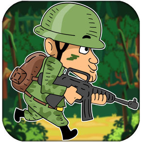 Frontline Jungle War Soldier Troopers Run: Great Militia War Brigade