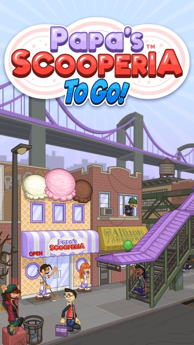 Papa's Scooperia To Go! for iOS (iPhone/iPod touch) Latest Version at $1.99  on AppPure