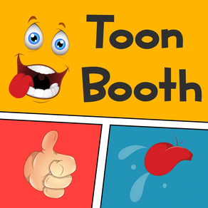 Funny Cartoon Face Photo Booth - Comic Book Photography from Crazy Toon Stickers for your Pictures
