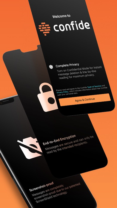 Confide - Private messenger poster