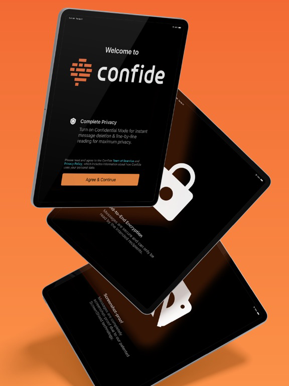 Confide - Private messenger poster