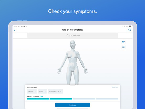 WebMD: Symptom Checker Plakat