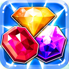Blitz Jewel's Match-3 - diamond game and kids digger's quest hd free
