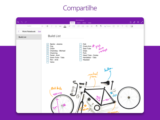 Microsoft OneNote Cartaz