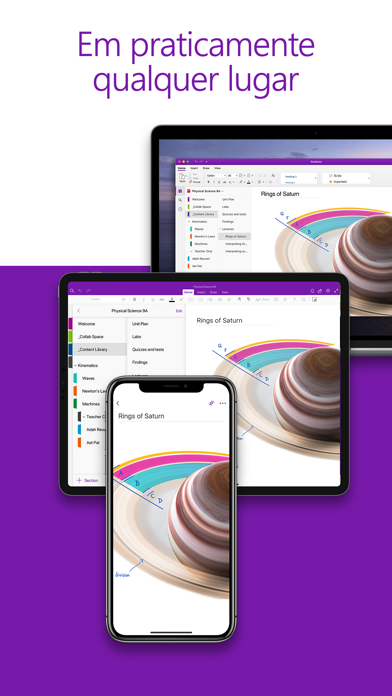 Microsoft OneNote Cartaz
