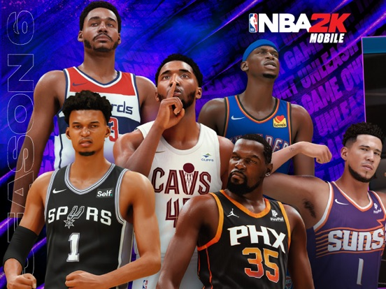 《NBA 2K Mobile》手機籃球遊戲 海報