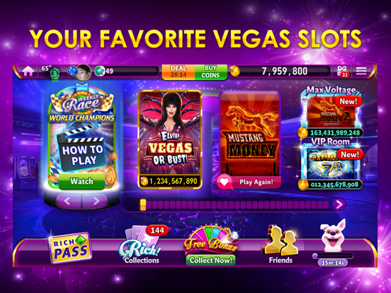 Hit it Rich! Casino Slots Game poster