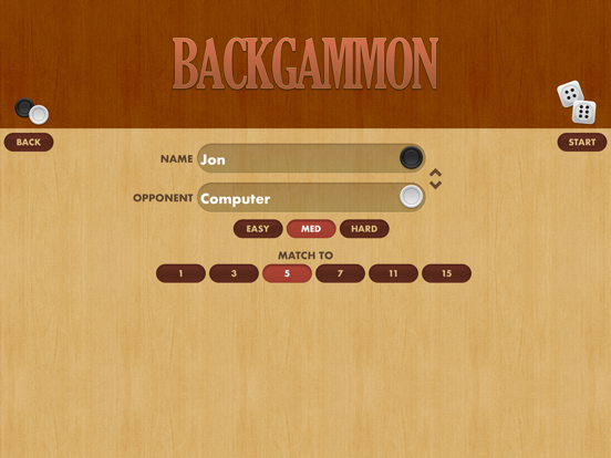 Backgammon ∙ poster