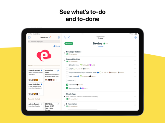 Basecamp - Project Management poster