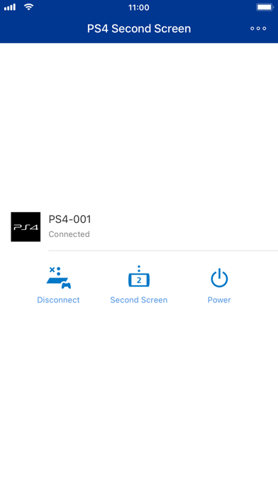 PS4 Second Screen poster