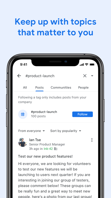 Google+ para G Suite الملصق