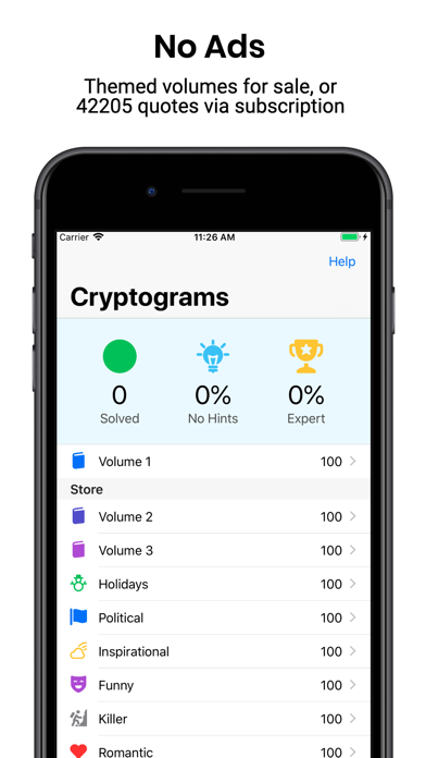 Cryptogram Cryptoquip Puzzles poster