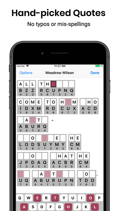 Cryptogram Cryptoquip Puzzles poster