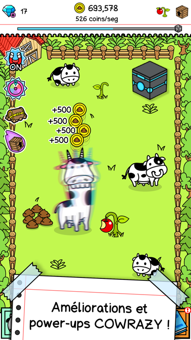 Cow Evolution : Jeu de Vache Affiche