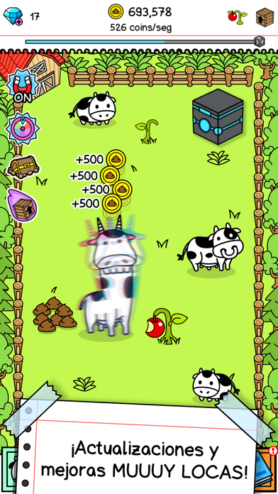 Cow Evolution: Fusión Animal الملصق