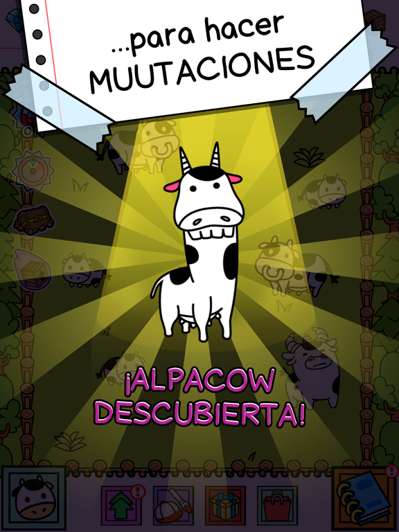 Cow Evolution: Fusión Animal الملصق