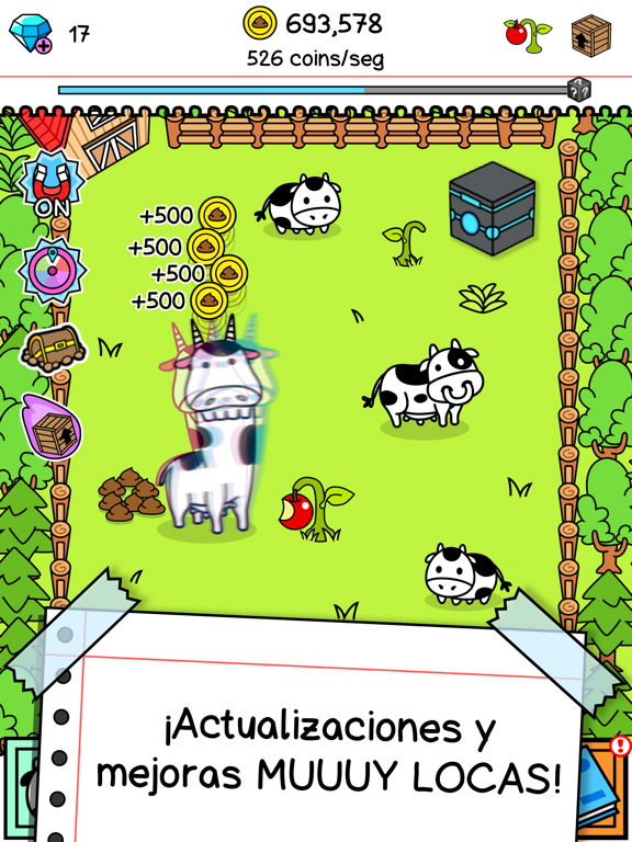Cow Evolution: Fusión Animal الملصق