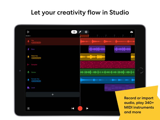 BandLab – Music Maker & Beats for iOS (iPad) - Free Download at AppPure