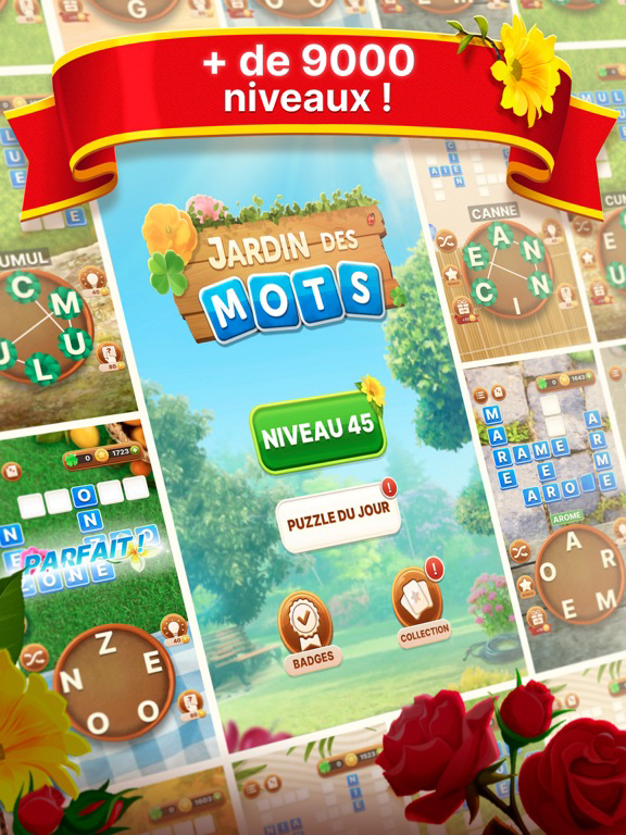 Jardin des MotsJeu de lettres pour iOS (iPhone/iPad) Téléchargement — free download